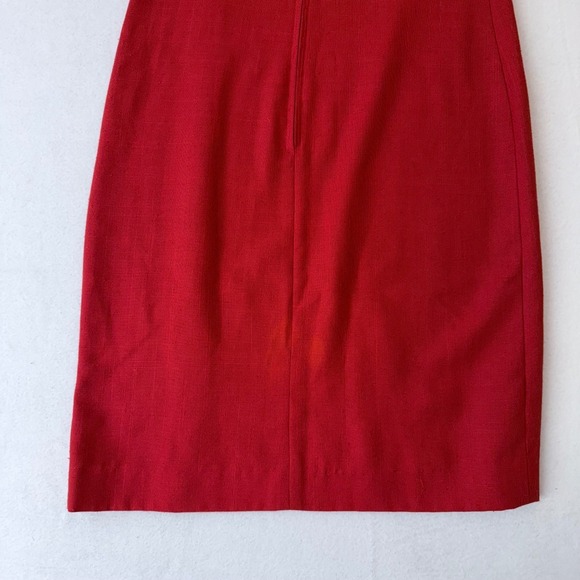 Patty O'Neil Vintage 60s Red Polka Dot Button Front Shift Dress Minnie Mouse - Picture 13 of 15